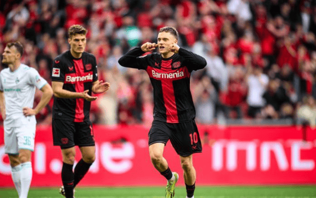 周二012欧冠：勒沃库森vs奥林匹亚，两队硬实力差距显著